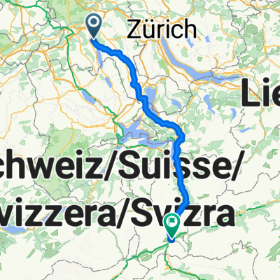 Von Egliswil bis Andermatt