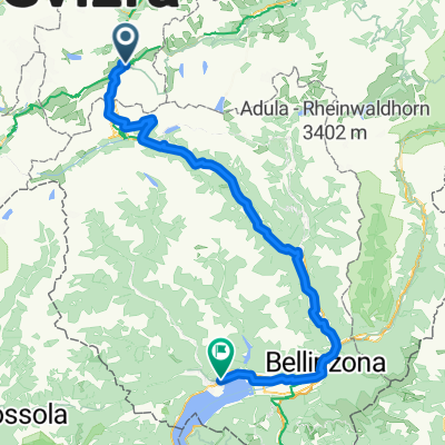 Von Andermatt bis Locarno