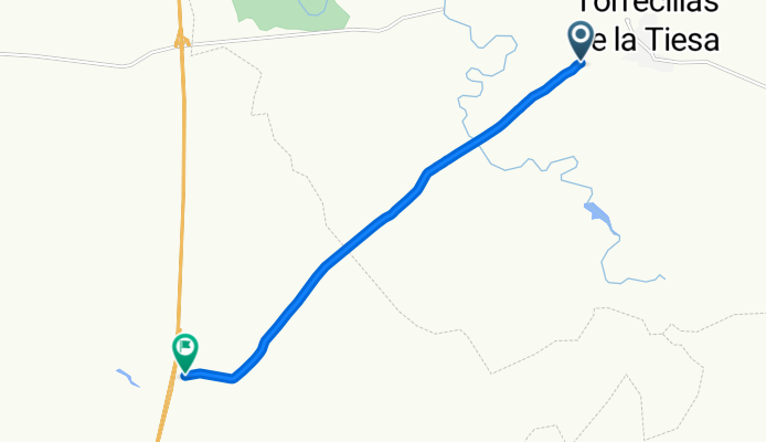 Camino de Trujillo, Torrecillas de la Tiesa to E-90, Trujillo