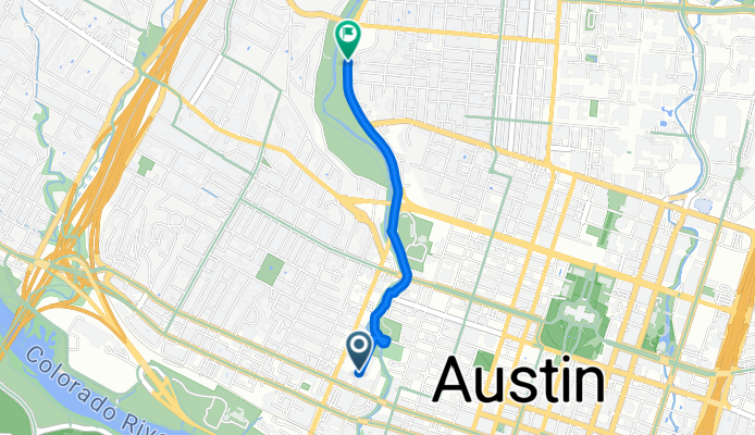 Bowie St, Austin to W 24th St, Austin