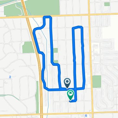 Woodland Ave, Western Springs to Woodland Ave, Western Springs