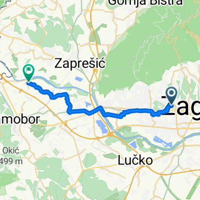 Črnomerec to Savska Ulica