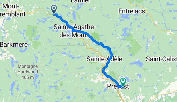 De Québec à Rue Gérard Cloutier