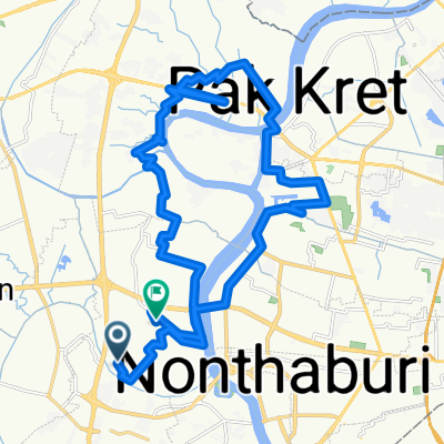 ซอยบางรักน้อย, Mueang Nonthaburi District to Soi Muban Crystal Town Home, Mueang Nonthaburi District