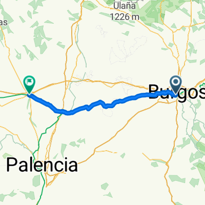 Calle de Fernán González, Burgos nach San Zoilo, Carrión de Los Condes
