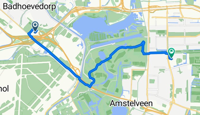 От Schipholweg до Professor J.H. Bavincklaan