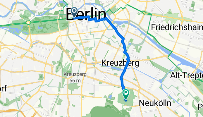 Wilhelmstraße nach Sommerbad Neukölln