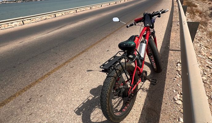 Foto 1 del percorso Bikemap "ولاية صور to ولاية صور"