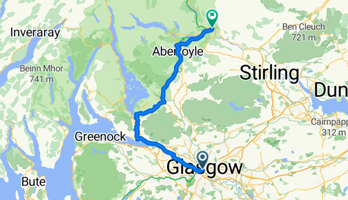 Glasgow Central to Callander