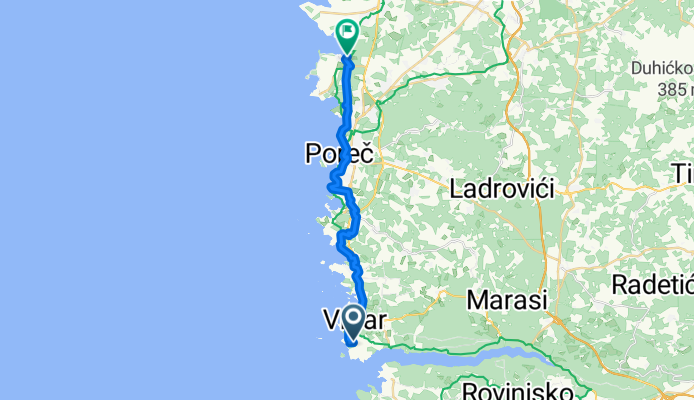 Neimenovana Cesta nach Tramontana ulica