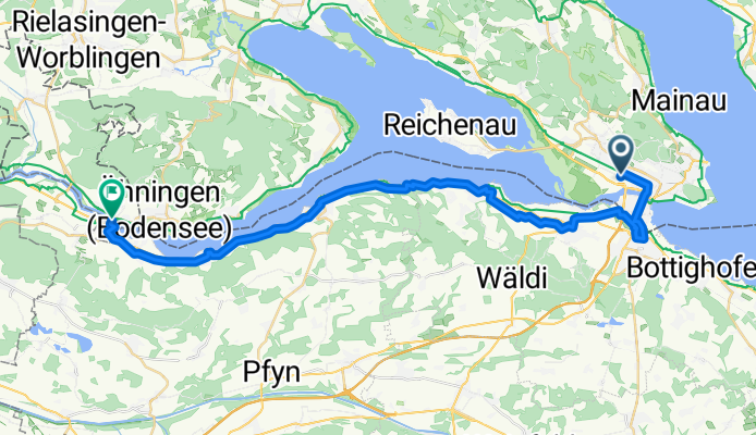 Max-Stromeyer-Straße, Konstanz nach Oberstadt, Stein am Rhein