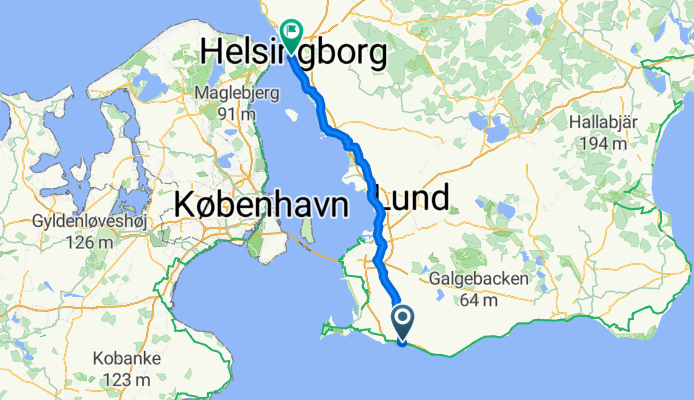 Trelleborg - Helsingør