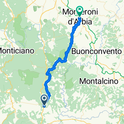 Civitella Marittima - Monteroni d'Arbia