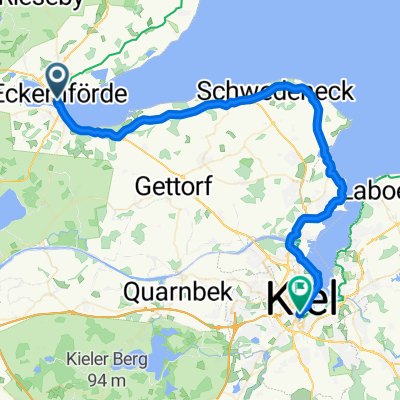 Von Eckernförde bis Kiel