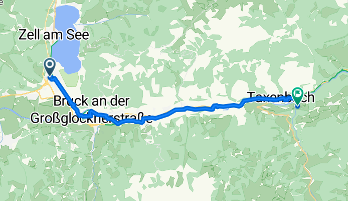 Brucker B, Zell am See to Rupertiweg, Lend