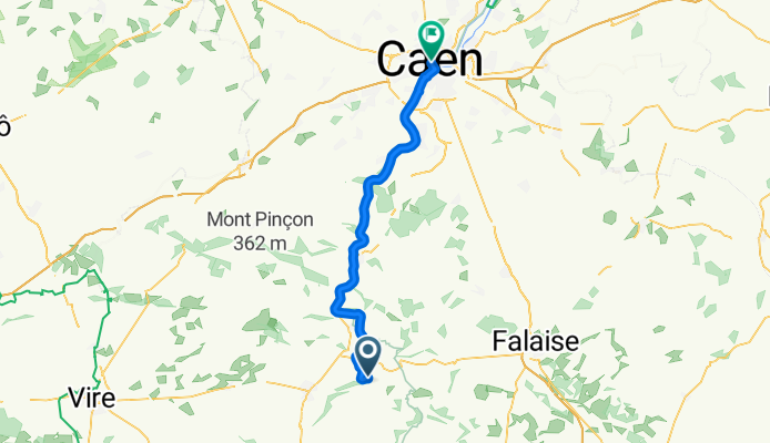 Clécy - Caen