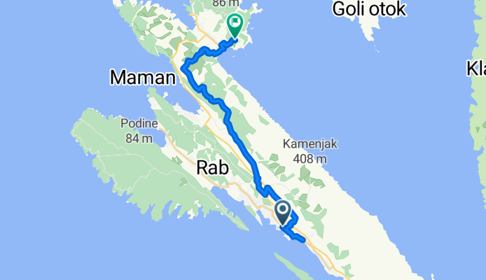 Banjol nach Lopar 598A