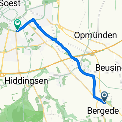Trellenweg, 索斯特 nach Kolpingweg, 索斯特