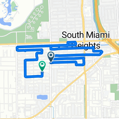 SW 188th St, Miami to SW 188th St, Miami