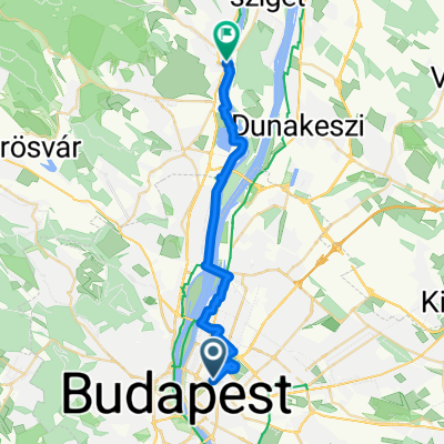 Andrássy út, Budapest nach Luther tér, Szentendre