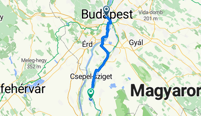 Budapest VII. kerület - Százhalombatta