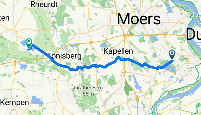 Von Duisburg bis Kerken