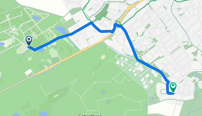 Route zu Camping De Sprink