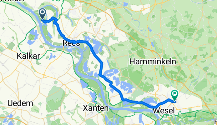 Von Rees bis Wesel