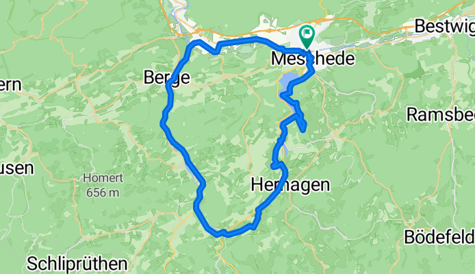 SauerlandRadring: HenneseeSchleife