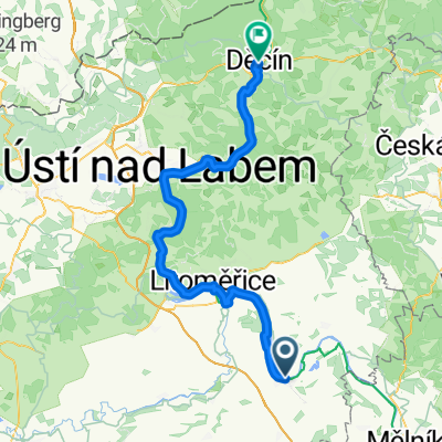 Roudnice nad Labem - Děčín