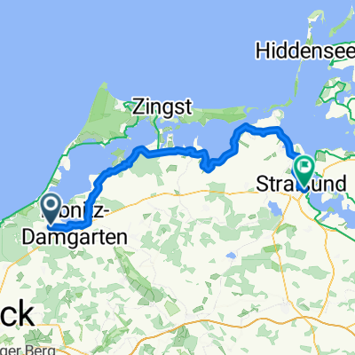 Von Ribnitz-Damgarten bis Stralsund