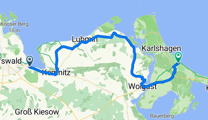 Von Greifswald bis Trassenheide