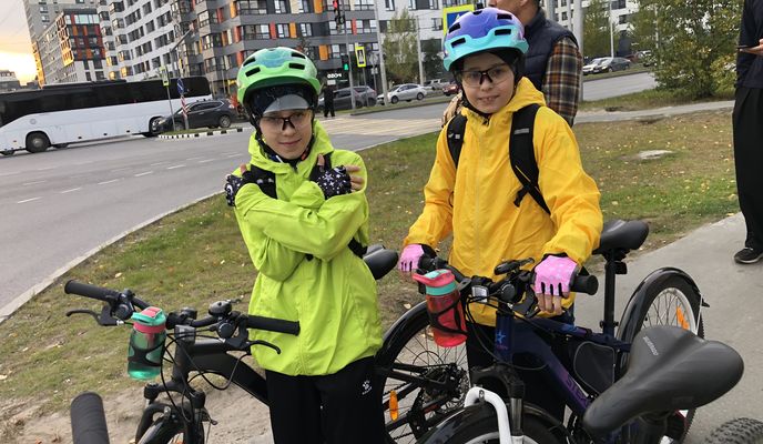 Zdjęcie 2 trasy Bikemap „улица Дзержинского, Сургут до проспект Ленина, Сургут”