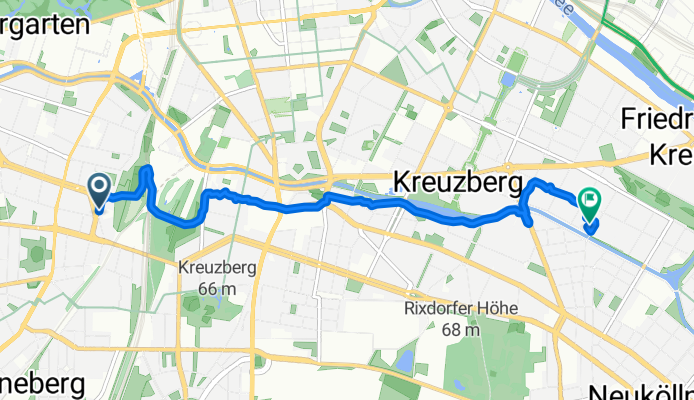 Bülowstraße, Berlin nach Paul-Lincke-Ufer, Berlin