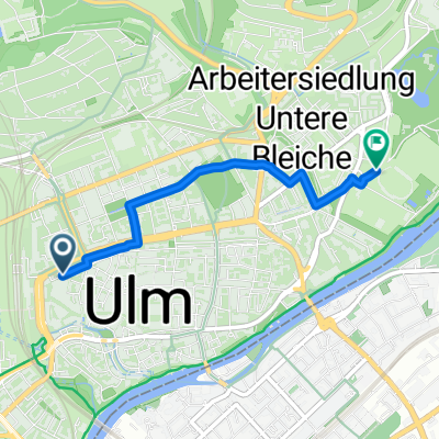 Albert-Einstein-Platz, Ulm nach Stadionstraße, Ulm