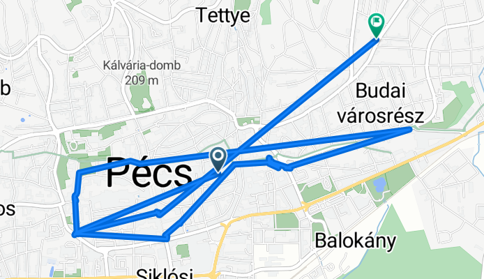 Király utca - Hársfa út