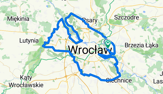 Tour de Wroclaw szutrem