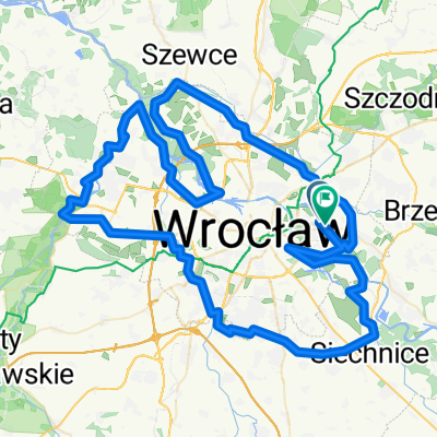 Tour de Wroclaw szutrem