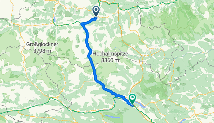 St Johann im Pongau - Spittal an der Drau