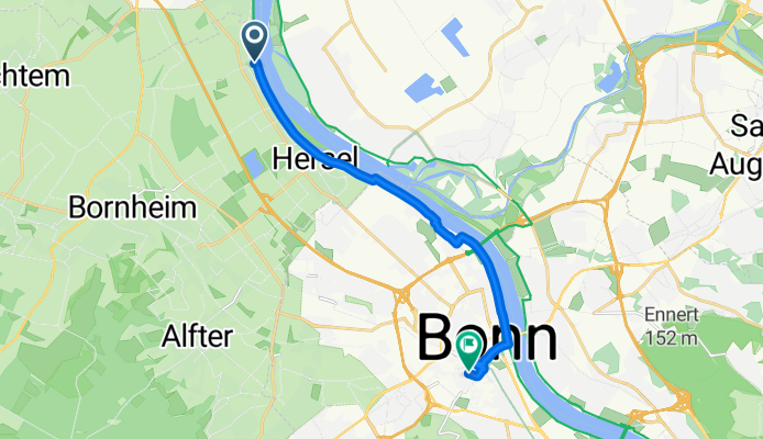Römerstraße, Bornheim to Baumschulallee, Bonn