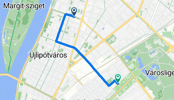 Váci út, Budapest to Rippl-Rónai utca, Budapest
