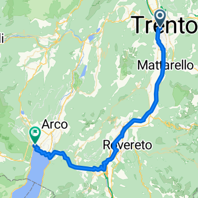 From Trento to Riva del Garda