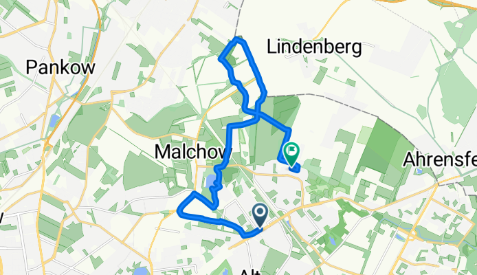 Prerower Platz, Berlin nach Fennpfuhlweg, Berlin