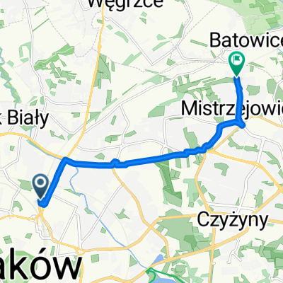 aleja Listopada do osiedle Piastów