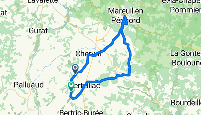 Mareuil, Tour Blanche. Home