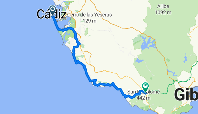 Cadiz - Zahara de los Atunes