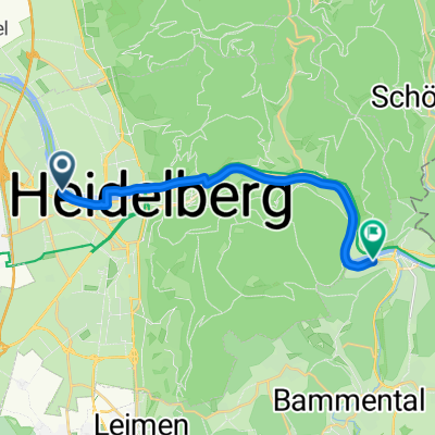 Mannheimer Straße nach Bahnhofstraße