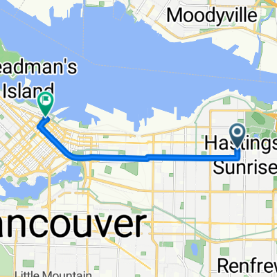 Kaslo Street to Burrard Street