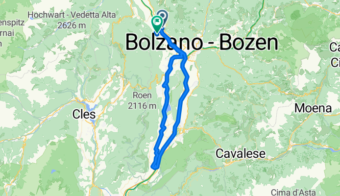 Doktor-Weiser-Platz, Terlan nach Bindergasse, Andrian