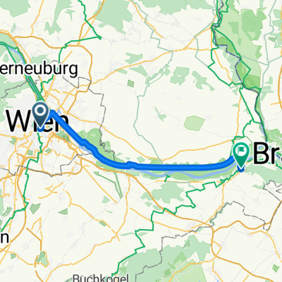 Grimmelshausengasse, Vienna to Hainburgerstraße, Bad Deutsch-Altenburg